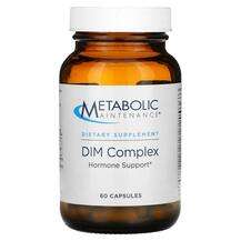 Metabolic Maintenance, Дииндолилметан, DIM Complex, 60 капсул
