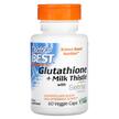 Фото товара Doctor's Best, L-Глутатион, Glutathione + Milk Thistle, 60 к