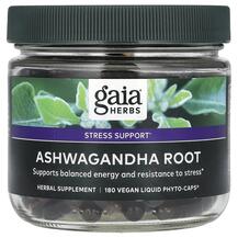Ashwagandha Root Ашваганда Gaia Herbs 180 капсул
