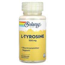 Solaray, L-Tyrosine 500 mg, 50 VegCaps