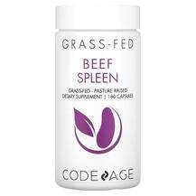 CodeAge, Grass-Fed Beef Spleen, Колаген з яловичини, 180 капсул