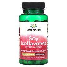 Swanson, Soy Isoflavones 750 mg, Соєві ізофлавони, 60 капсул