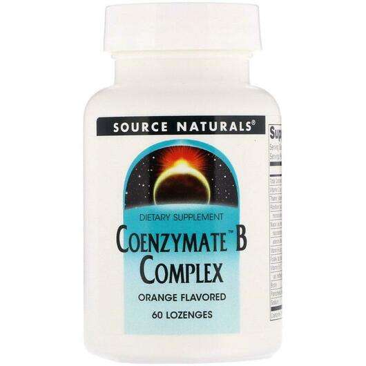 Основное фото товара Source Naturals, B-комплекс, Coenzymate B Complex Orange Flavo...
