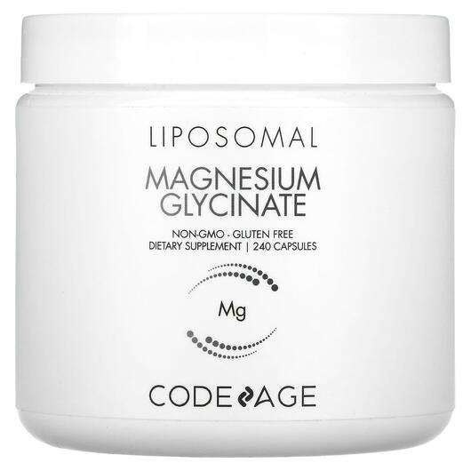 Liposomal Magnesium Glycinate, Гліцинат Магнію, 240 капсул