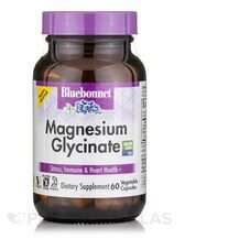 Bluebonnet, Глицинат Магния, Magnesium Glycinate, 60 капсул