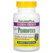 Natures Plus, Пробиотики, Ultra Probiotics 40 Billion Viable C...
