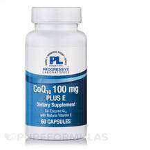 CoQ10 100 mg Plus E Коэнзим CoQ10 Progressive Labs
