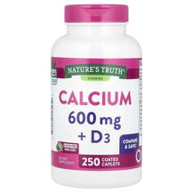 Calcium + D3 Кальций Nature's Truth 250 таблеток