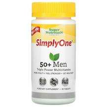 SimplyOne 50+ Men Triple Power Multivitamins, Мультивітаміни д...