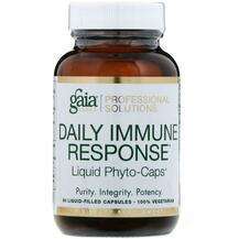 Gaia Herbs, Daily Immune Response, Підтримка імунітету, 60 капсул