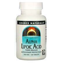 Альфа-липоевая кислота, Alpha Lipoic Acid Timed Release 300 mg...
