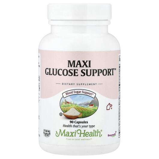 Основне фото товара Maxi Glucose Support, Підтримка рівня цукру, 90 капсул