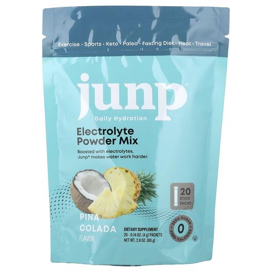 Основное фото товара Electrolyte Powder Mix Pina Colada 20 Stick, Электролиты, 4 g Eac