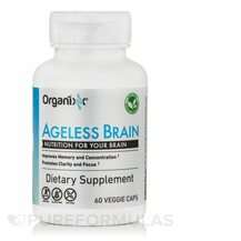 Organixx, Поддержка мозга, Ageless Brain, 60 капсул
