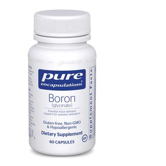 Boron Glycinate, Бор, 60 капсул