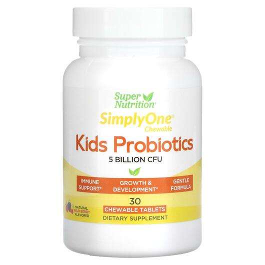 Основное фото товара Super Nutrition, Пробиотики для детей, Kid’s Probiotics ...