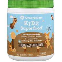 Amazing Grass, Суперфуд для детей Шоколад, Kidz Superfood Outr...