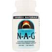 Source Naturals, N-A-G 500 мг, N-A-G 500 mg 120, 120 таблеток
