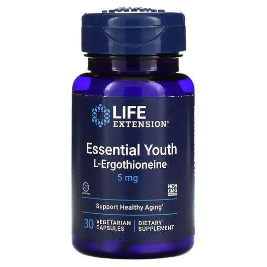 Essential Youth L-Ergothioneine, L-Ерготіонеїн 5 мг, 30 капсул