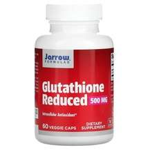 Jarrow Formulas, Глутатион 500 мг, Glutathione Reduced 500 mg,...