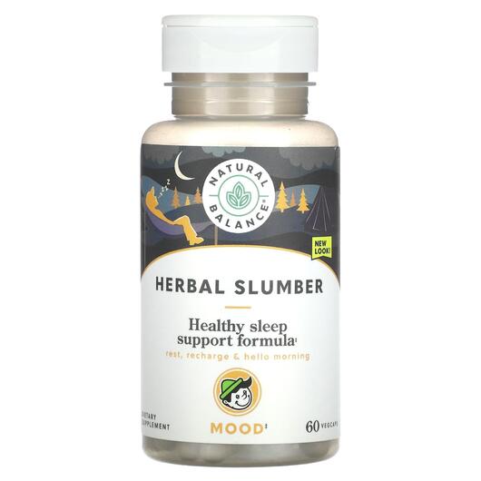 Основное фото товара Herbal Slumber Melatonin & Valerian Formula, Травяные добавки