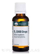 Genestra, Витамин D3 в каплях, D3 1000 Drops, 30 мл