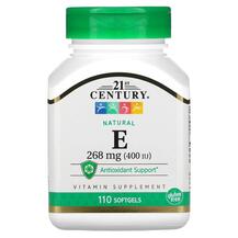 Natural E 400 IU Витамин E 400 ME 21st Century