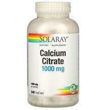 Solaray, Calcium Citrate 250 mg, Цитрат Кальцію 250 мг, 240 ка...