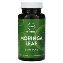 MRM Nutrition, Moringa Leaf, Морінга, 60 капсул