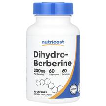 Берберин Dihydroberberine 200 mg Nutricost 60 капсул