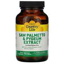 Country Life, Saw Palmetto & Pygeum Extract, Сав Пальметто...
