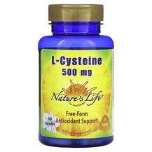 Natures Life, L-Cysteine 500 mg, L-Цистеїн, 100 капсул