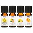 Фото товару NOW Foods, Pure Essential Oil Kit 4 Bottles, Ефірна олія, 10 мл