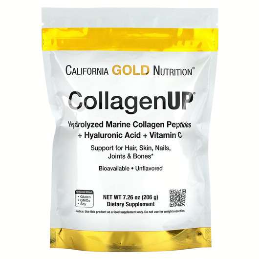 CollagenUP Marine Collagen Hyaluronic Unflavored, 206 g