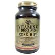 Фото товару Solgar, Vitamin C with Rose Hips, Вітамін C з шипшиною 1000 мг...