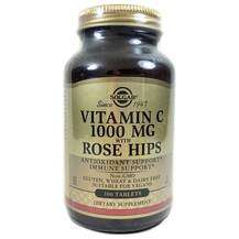 Solgar, Vitamin C with Rose Hips, Вітамін C з шипшиною 1000 мг...