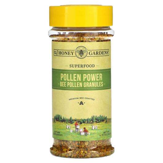 Основное фото товара Honey Gardens, Пчелиная пыльца, Pollen Power Bee Pollen Granul...
