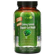 Men's Living Green Liquid-Gel Multi, Мультивітаміни для ч...