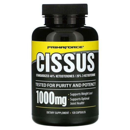 Cissus 1000 mg, Жироспалювачі, 120 капсул