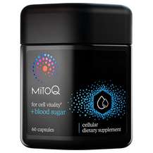 MitoQ, Blood Sugar, Підтримка глюкози, 60 капсул