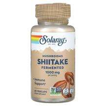 Solaray, Fermented Shiitake Mushrooms 500 mg, Гриби Шіїтаке, 6...