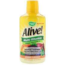 Nature's Way, Alive! Liquid Multi-Vitamin Max Potency Citrus 3...