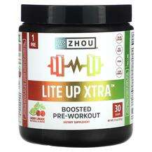 Zhou Nutrition, Lite Up Xtra Boosted Pre-Workout Cherry Limead...