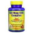 Natures Life, Кальций Магний, Cal/Mag/Zinc Complex, 100 капсул