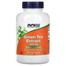 Now, Экстракт зеленого чая 400 мг, Green Tea Extract 400 mg, 2...