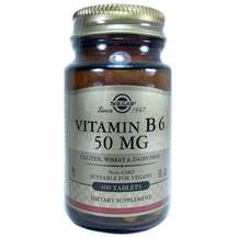 Vitamin B6 50 mg, Вітамін B6 50 мг, 100 таблеток