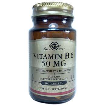 Купити Вітамін B6 50 мг 100 таблеток