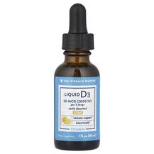 Liquid Vitamin D3 Citrus 50 mcg 2000 IU Витамин D3