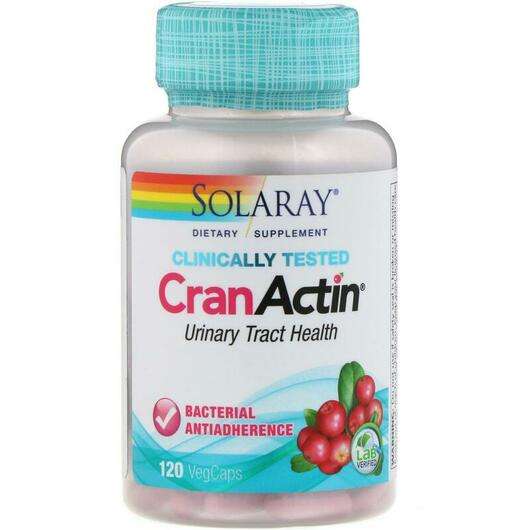 CranActin Urinary Tract Health, Підтримка сечовивідних шляхів, 120 капсул