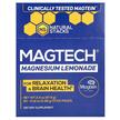 Фото товара MagTech Magnesium Drink Mix Lemonade 20 Stick, Магний, 3.23 g Eac